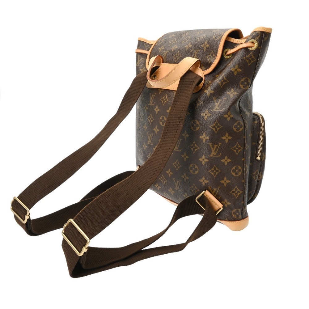 Louis Vuitton Monogram Brown Canvas Ado Bosphor Backpack Sac Daypack